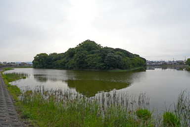 御廟山古墳の眺め