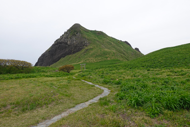 佐渡の鳥居と大野亀と登山道