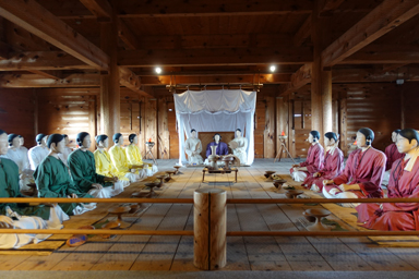 吉野ケ里遺跡の集会