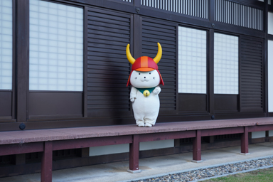 彦根城にいるひこにゃん