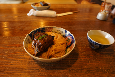 長浜の焼鯖そうめん