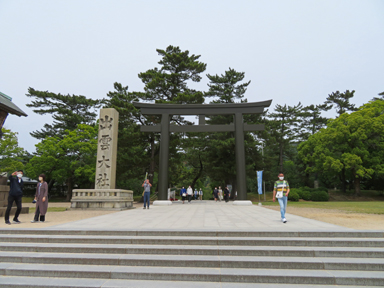 出雲大社の鳥居