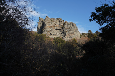 寒霞渓の奇岩