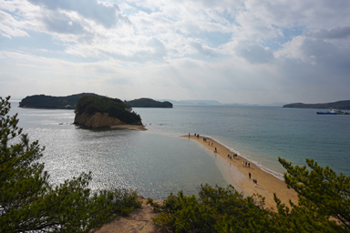 小豆島のエンジェルロード