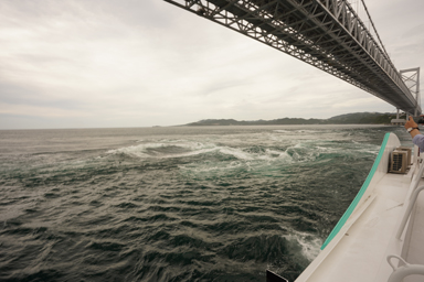 鳴門海峡の渦潮