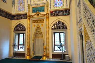 東京ジャーミイの内部装飾