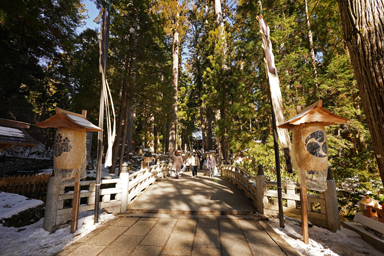 奥の院の御廟橋