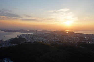 火の山公園からの眺望