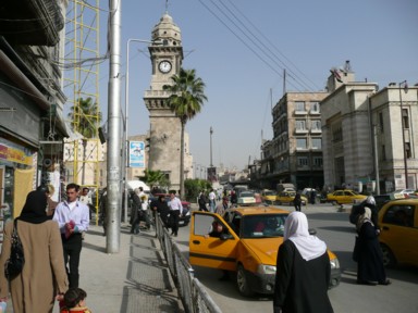 紀元前2400年から続く喧騒の街アレッポの中心にある時計塔の風景の見どころ