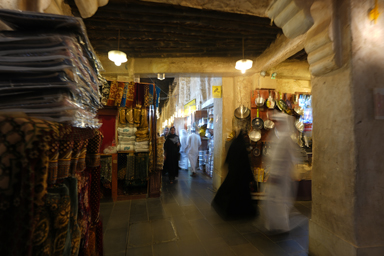 スーク・ワキーフの市場のエキゾチックな雰囲気