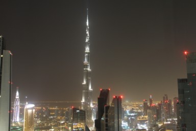 街の周囲に広がる大砂漠の景色