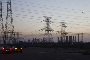 エネルギーを惜しみなく使う街の夜景