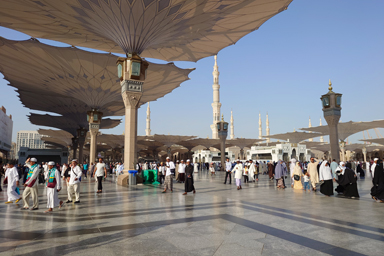イスラム教第二の聖地メディナの街並み
