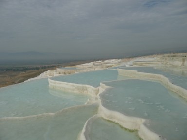パムッカレの石灰棚と古代遺跡