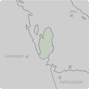 カタールの地図