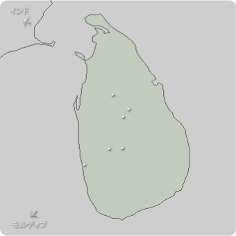 スリランカの地図