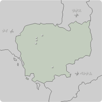 カンボジアの地図