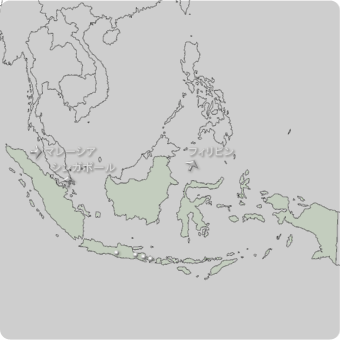 インドネシアの地図