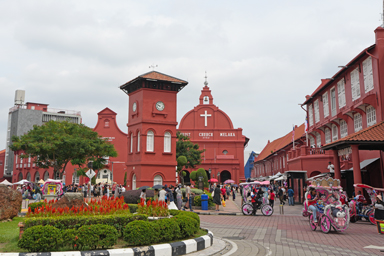 オランダ広場の風景