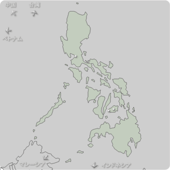 フィリピンの地図
