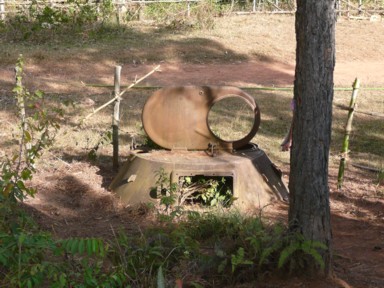 ベトナム戦争時代の激戦の跡が残る場所