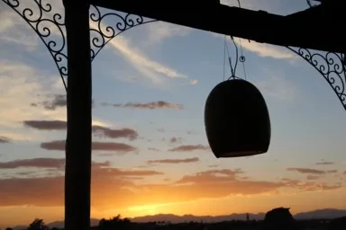 ワルザザートの夕暮れを見ながら食べれるレストラン
