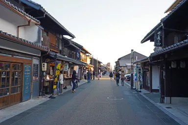 愛知の犬山城の城下町
