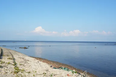 秋田の男鹿半島の浅瀬の鵜ノ崎海岸