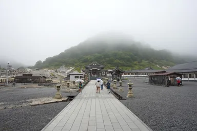 青森の恐山の恐山菩提寺