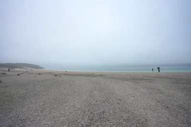 青森の恐山の極楽浜