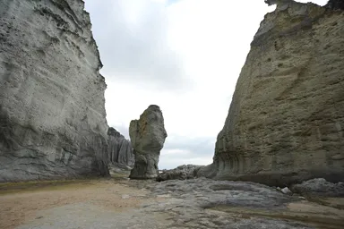 青森の仏ヶ浦の奇岩