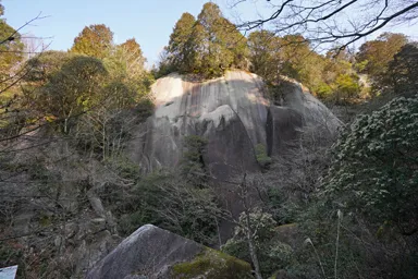 岐阜の鬼岩公園の巨石