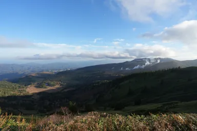 群馬の日本国道最高地点から白根山