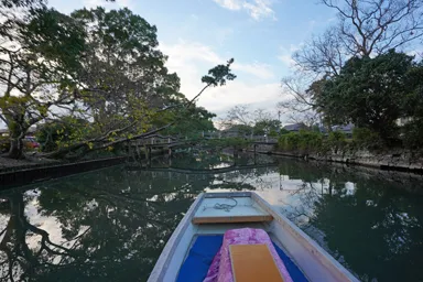 福岡の柳川の川下り