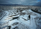 雪の五稜郭
