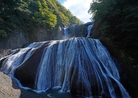 日本産名瀑の袋田の滝