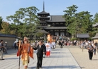 法隆寺のお祭り