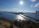 鷲羽山からの瀬戸大橋