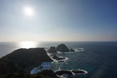 鹿児島の佐多岬の半島と海の絶景