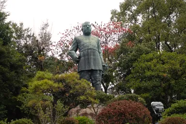 鹿児島の西郷隆盛の銅像