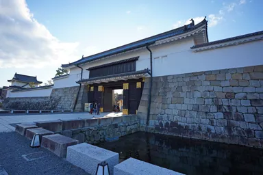 二条城の城壁