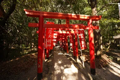 三重の花の窟神社の鳥居