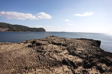 三重の鬼ヶ城の千畳敷
