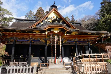 仙台の黒い大崎八幡宮