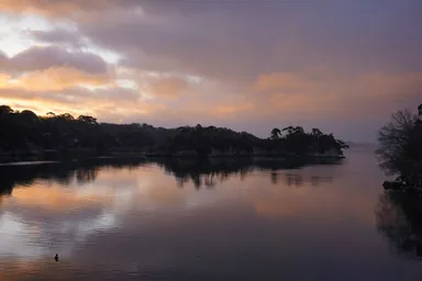 宮城の松島の入り江