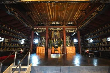 盛岡の報恩寺の五百羅漢堂