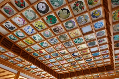 橘寺の天井