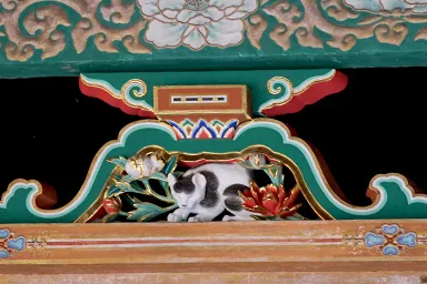 日光東照宮の眠り猫の飾り