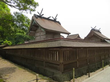 島根の出雲大社の御本殿