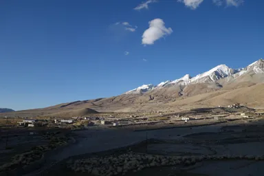 メラクの日向が山の上からどんどん下に降りてくる様子